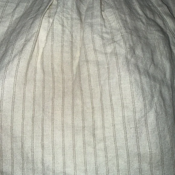 Anthropologie Palm Beach Belted Pants linen wide leg crop - Picture 5 of 6